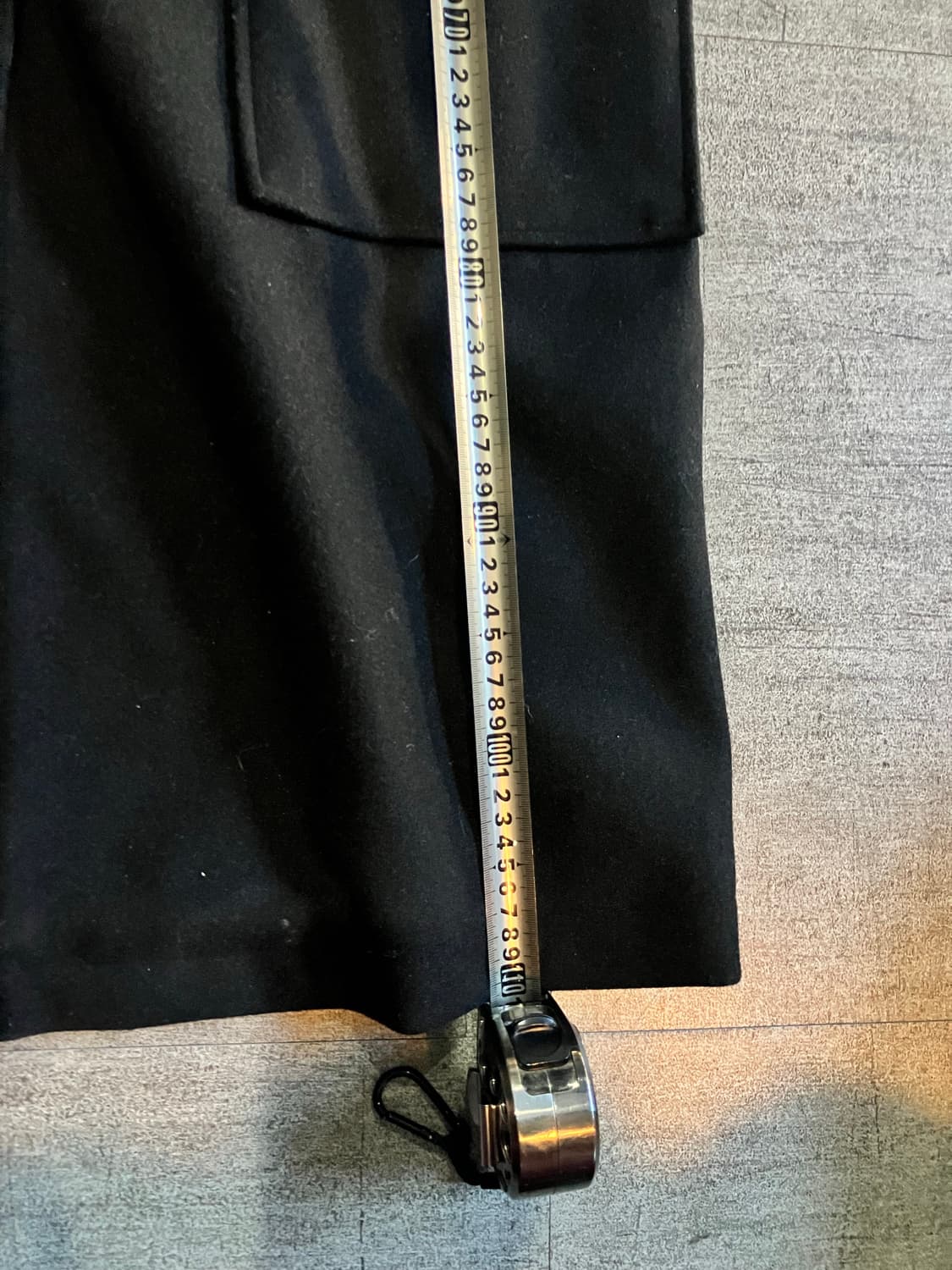 일본빈티지 Gary 올드스쿨아메카지 떡볶이단추 더플롱코트 상품이미지3