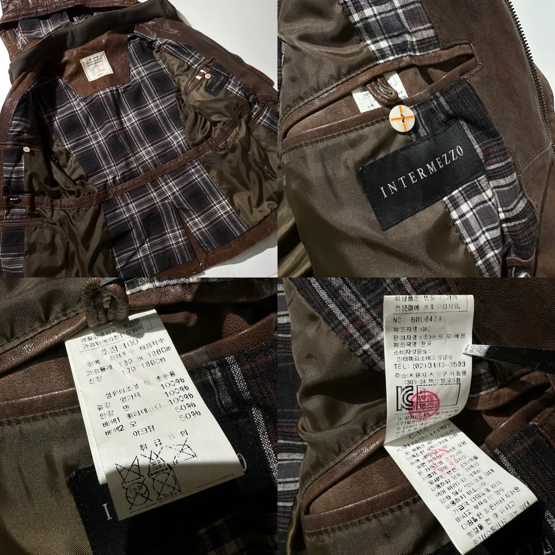 인터메조 램스킨 레더 유틸리티 후드 필드 자켓 상품이미지10