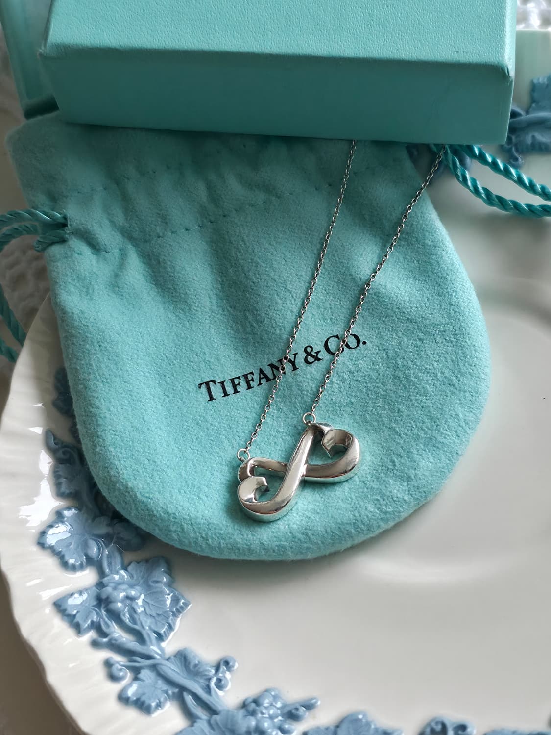 티파니앤코 팔로마 피카소 더블하트 인피니티 목걸이 상품이미지6