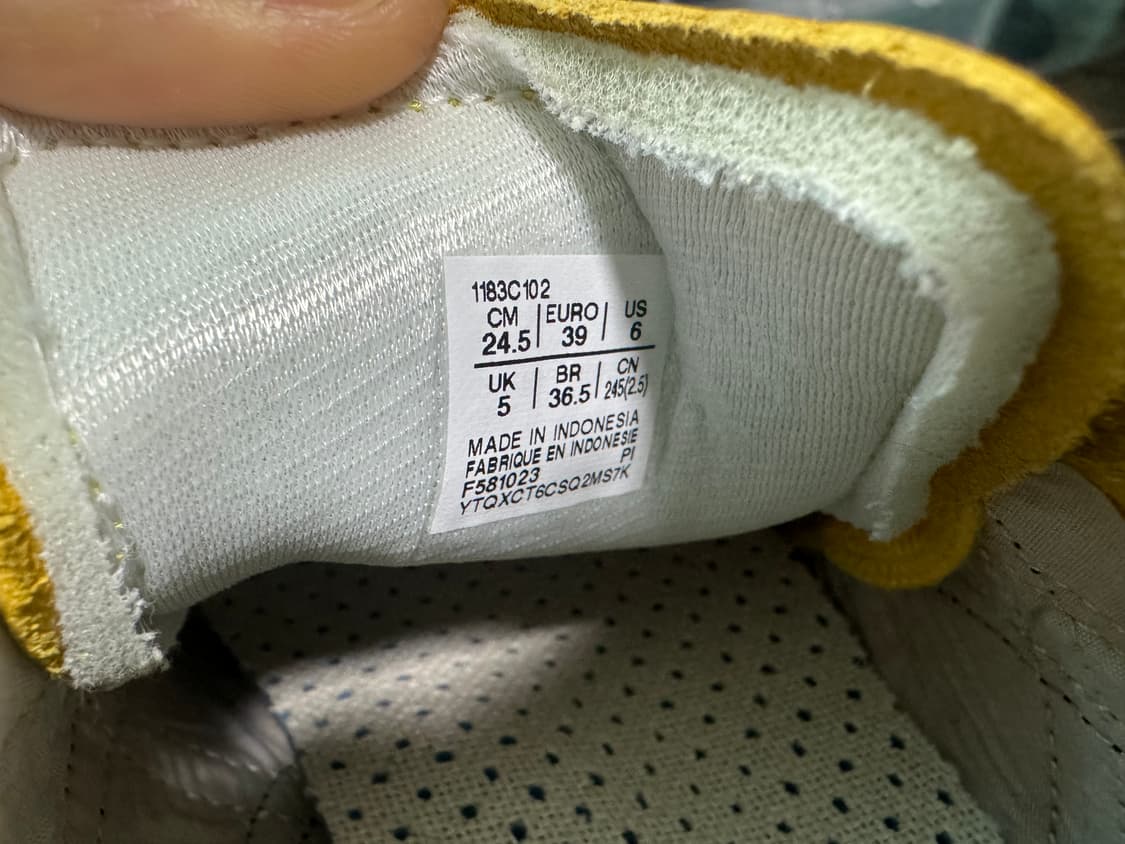 오니츠카 멕시코66 옐로우 245mm 상품이미지4