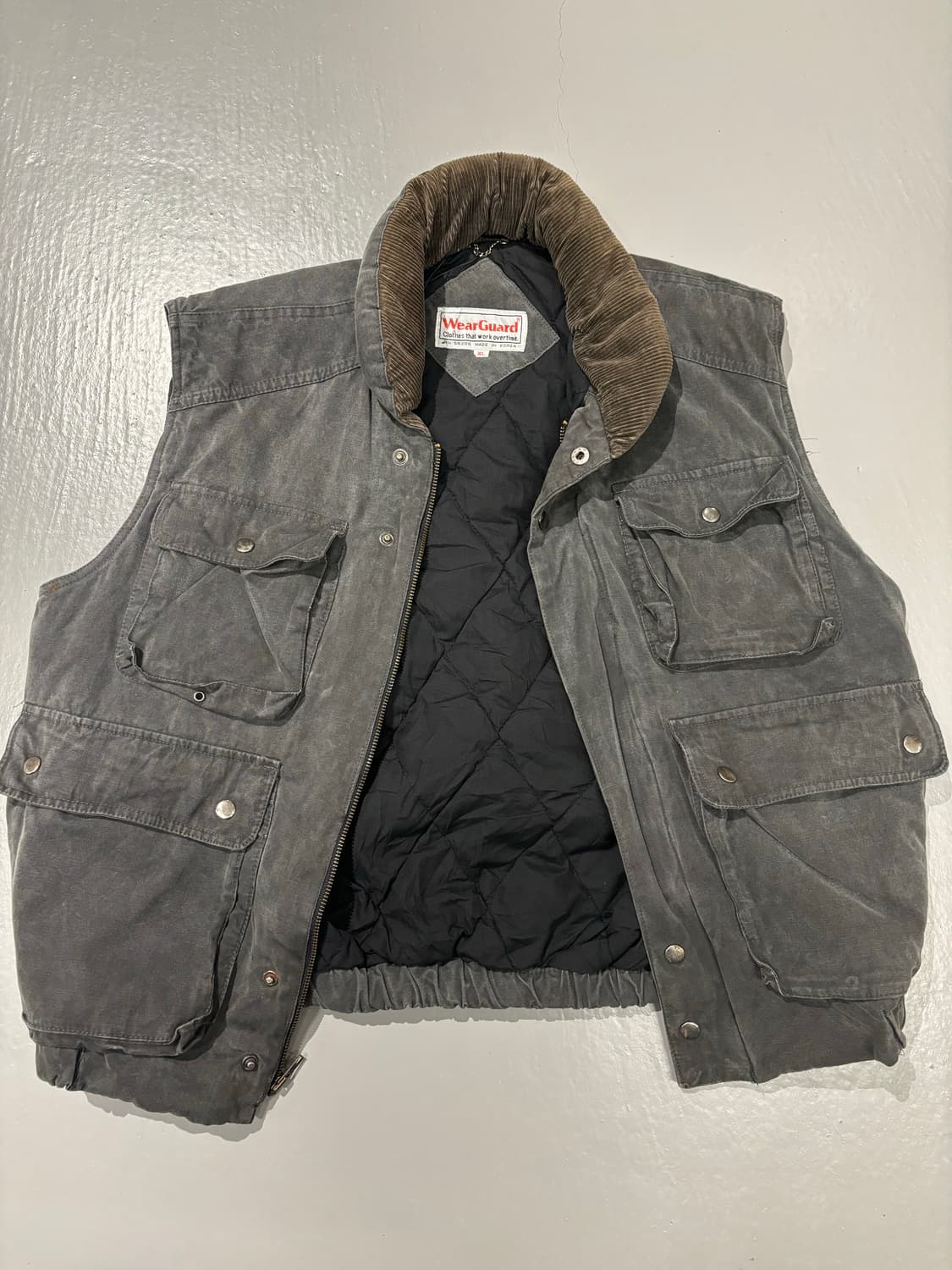 90s 빈티지 헌팅 베스트 조끼 상품이미지8