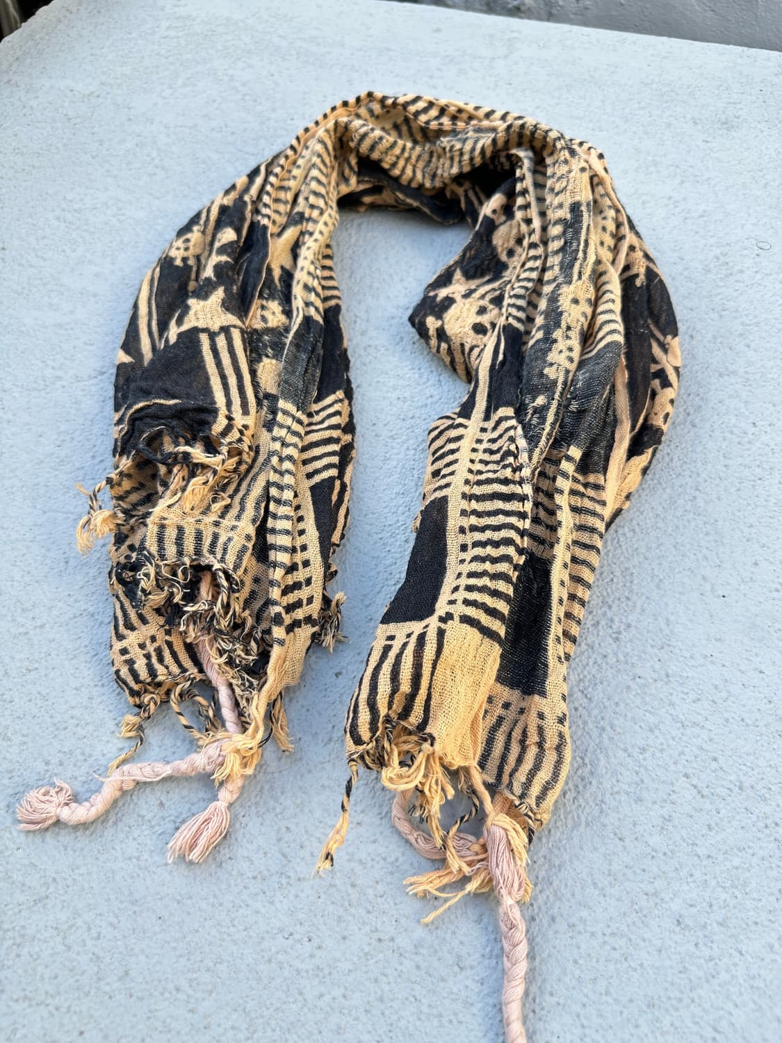 NONE skull scarf 상품이미지2