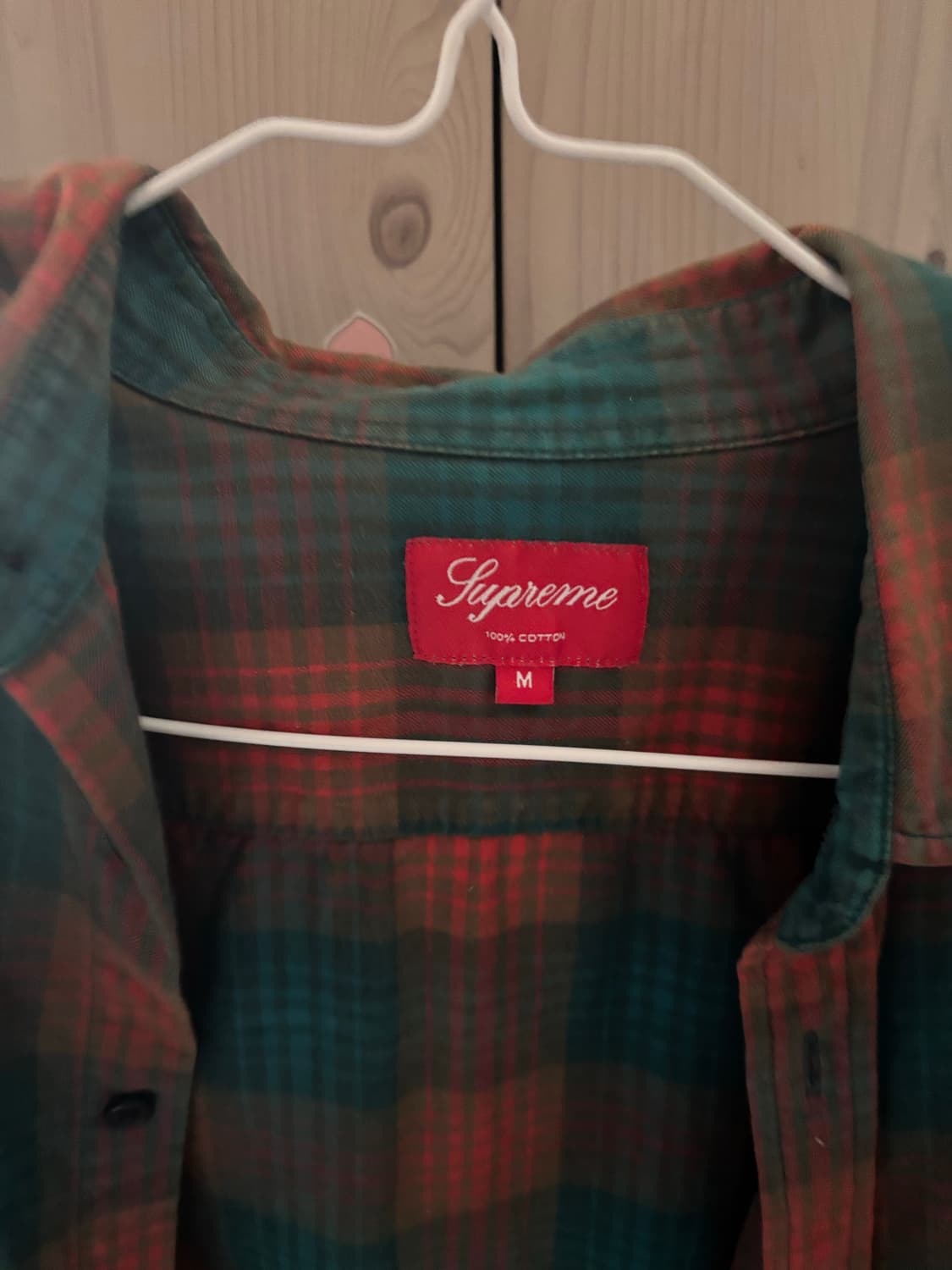 슈프림 체크셔츠 상품이미지1