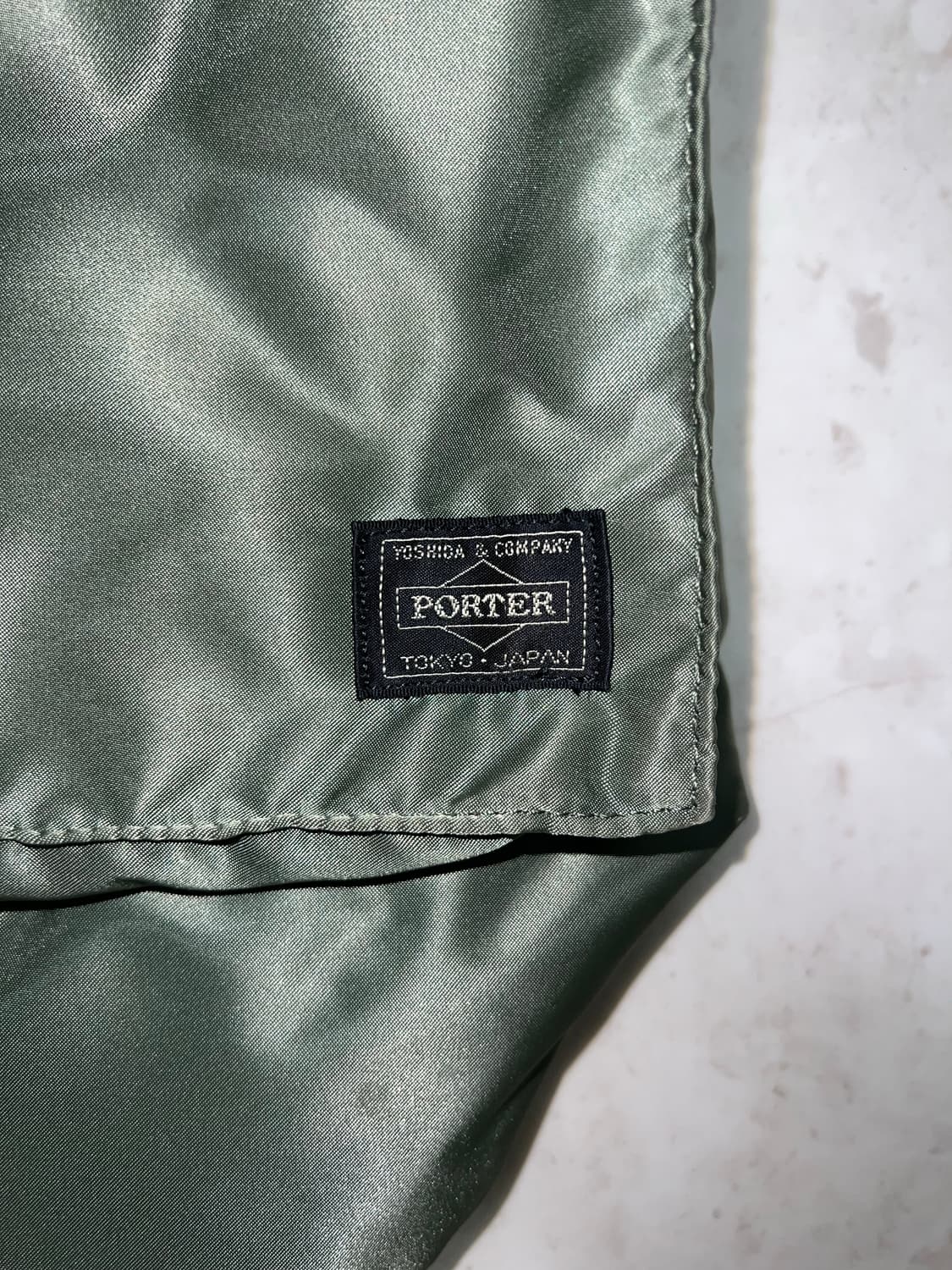 Porter 포터 헬멧백 라지 올리브 (백팩과 교환 가능) 상품이미지7