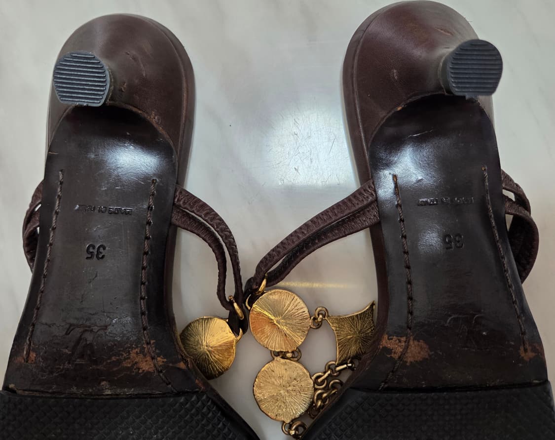 루이비통 여성 체인 샌들  상품이미지6