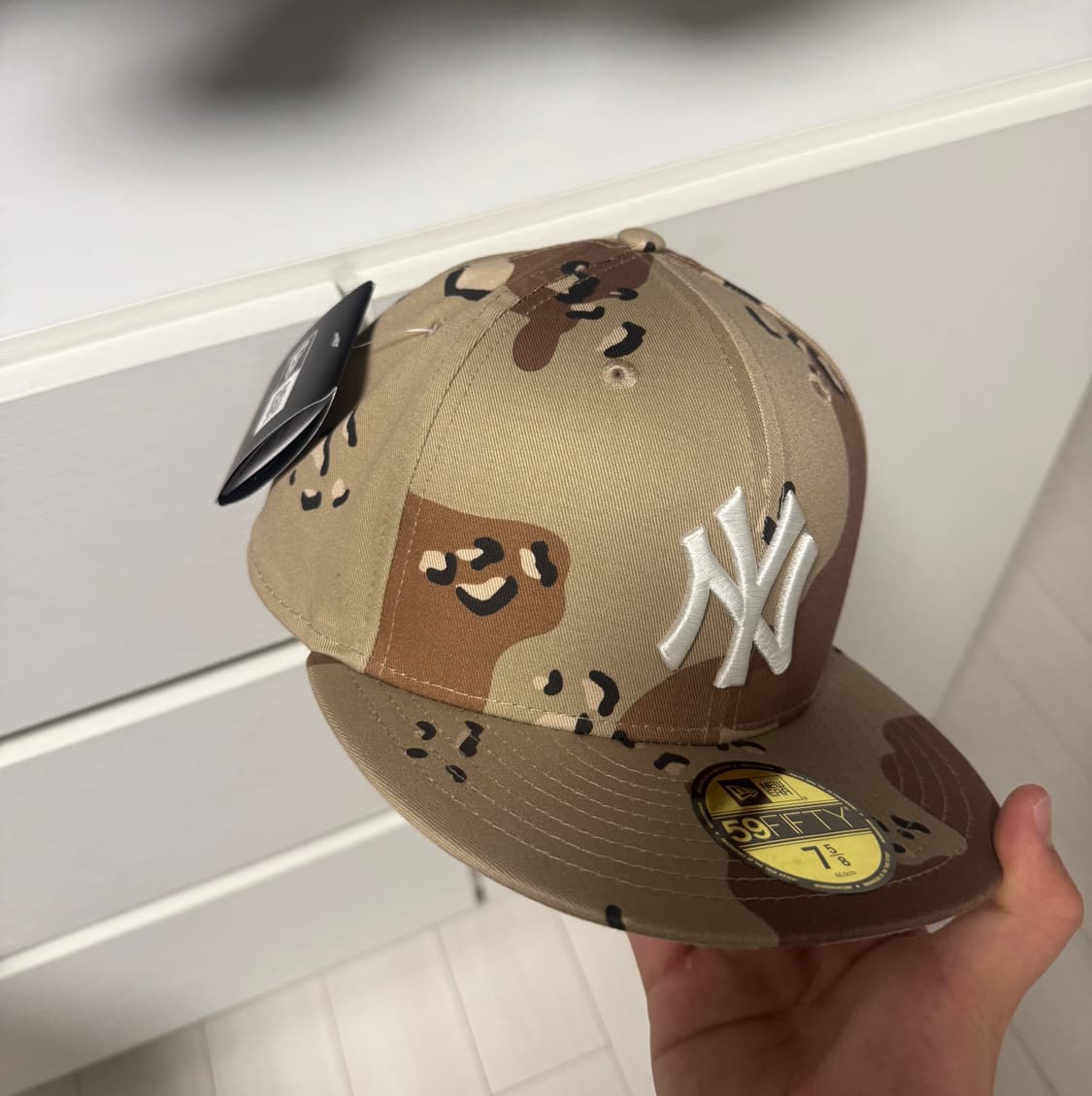 [758] 뉴에라 59fifty 뉴욕양키스 일자챙 모자 상품이미지2