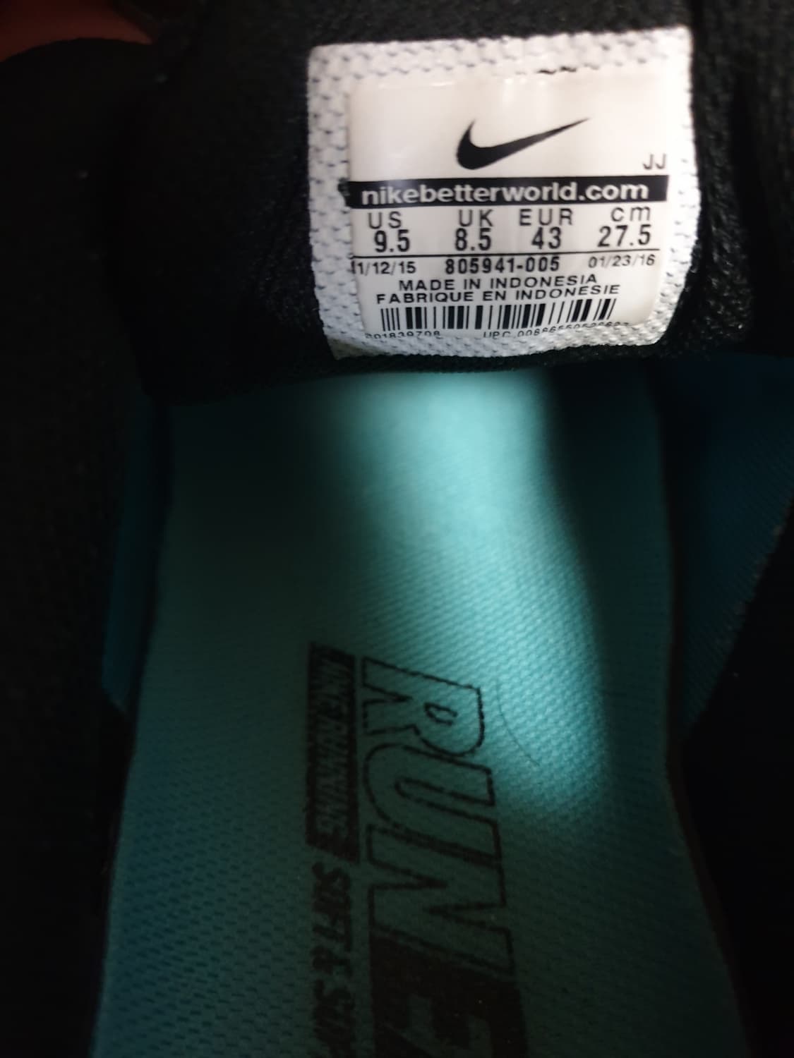 나이키 에어맥스 테일윈드8 런닝화 (275) 상품이미지5