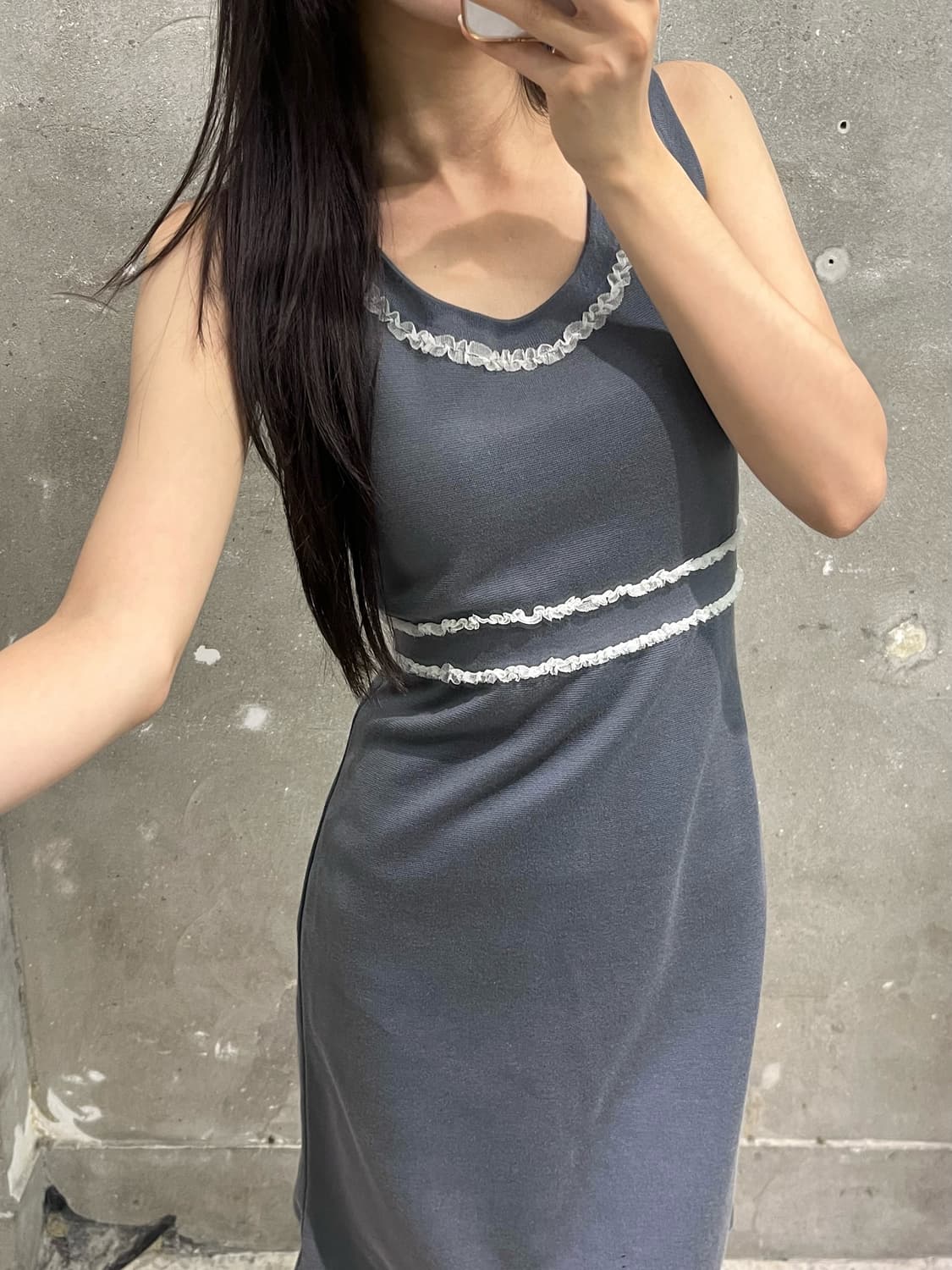 Fendi 펜디 슬리브리스 프릴 원피스﻿ 상품이미지2