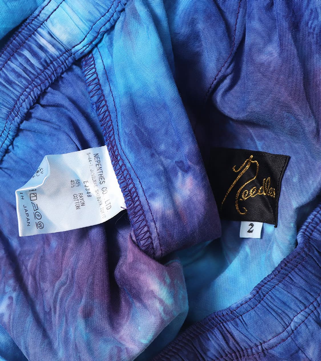 NEEDLES X BEAMS BOY - TIEDYE CONTI SKIRT 상품이미지9