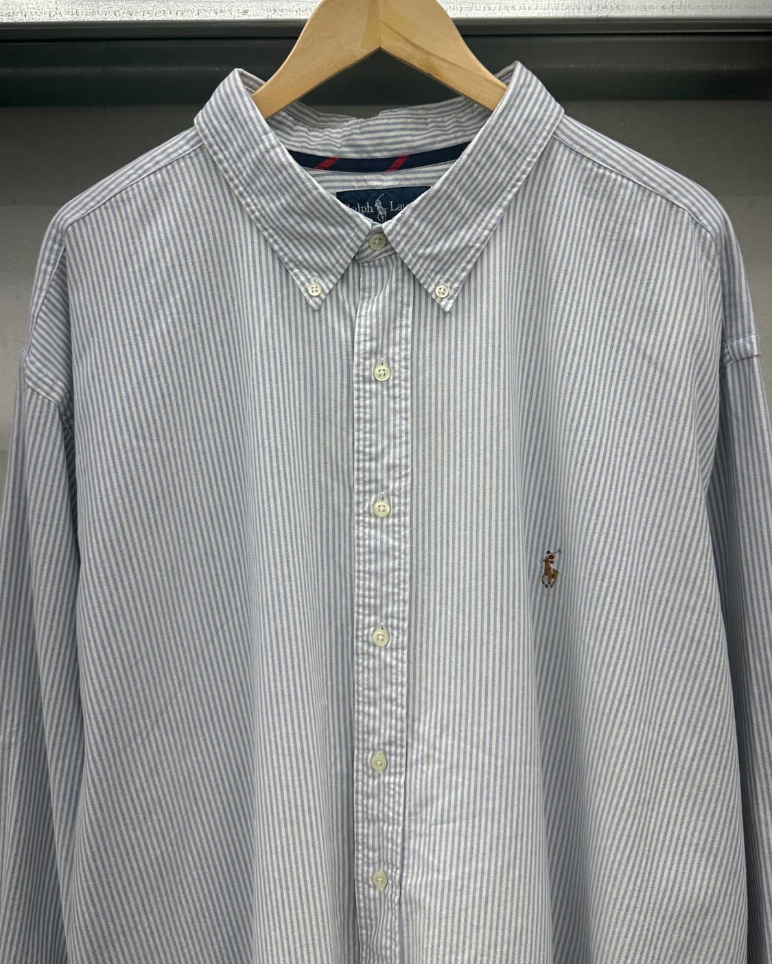 (5XL)폴로 스트라이프 셔츠-M925 상품이미지2