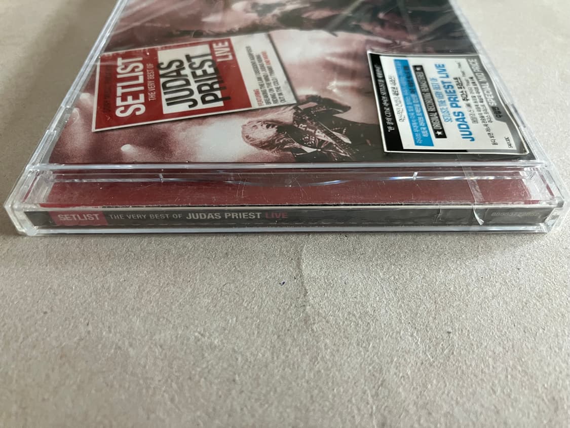 주다스프리스트 Judas Priest 히트곡 라이브 베스트 미개봉 CD 상품이미지3