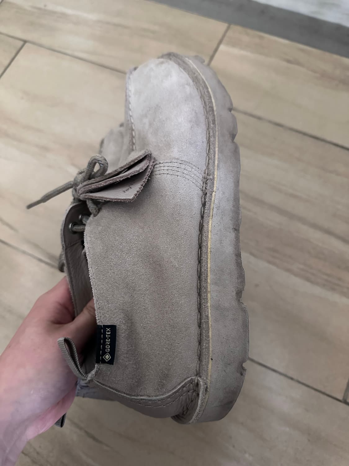 (260) 클락스 데저트 트랙 고어텍스 샌드 스웨이드 상품이미지3