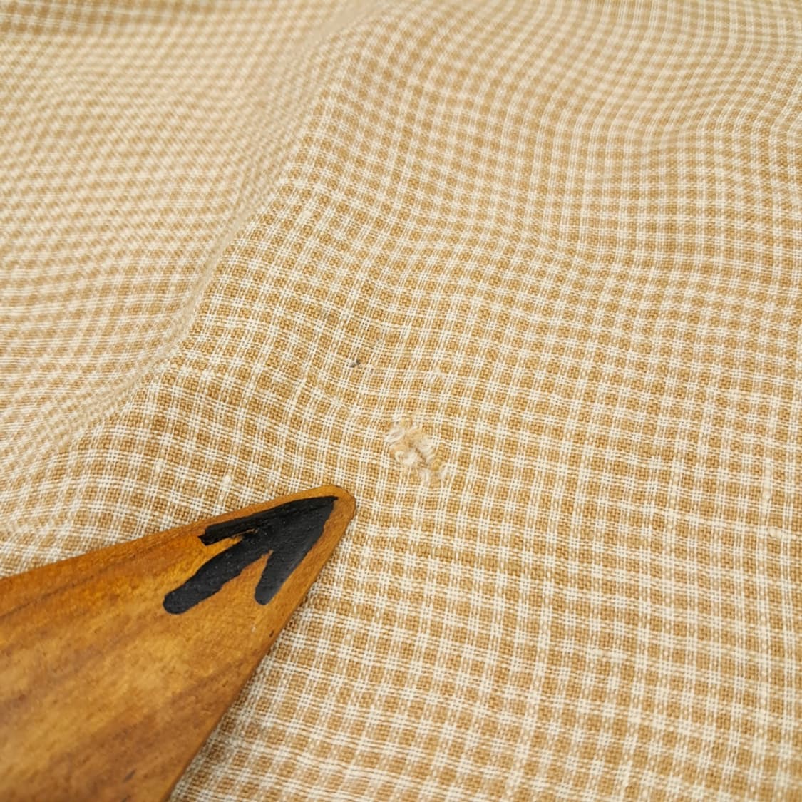 Cq675 6XL Big 폴로 랄프로렌 브라운 체크 린넨 반팔 셔츠 남방 상품이미지4