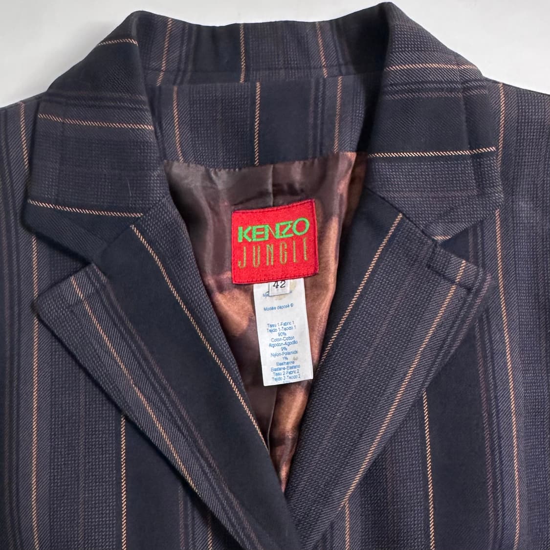 겐조 정글 스트라이프 블레이저 자켓 상품이미지7