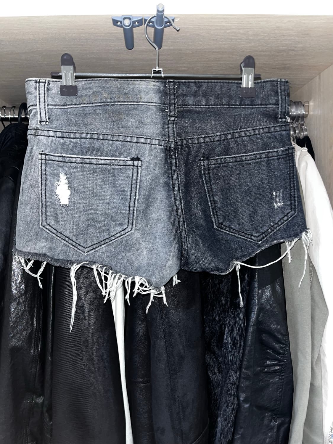 펑크 스터드 반바지 상품이미지2