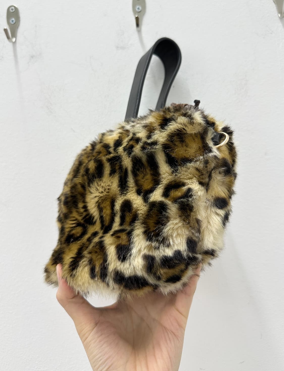 Vintage leopard mini handbag 상품이미지4