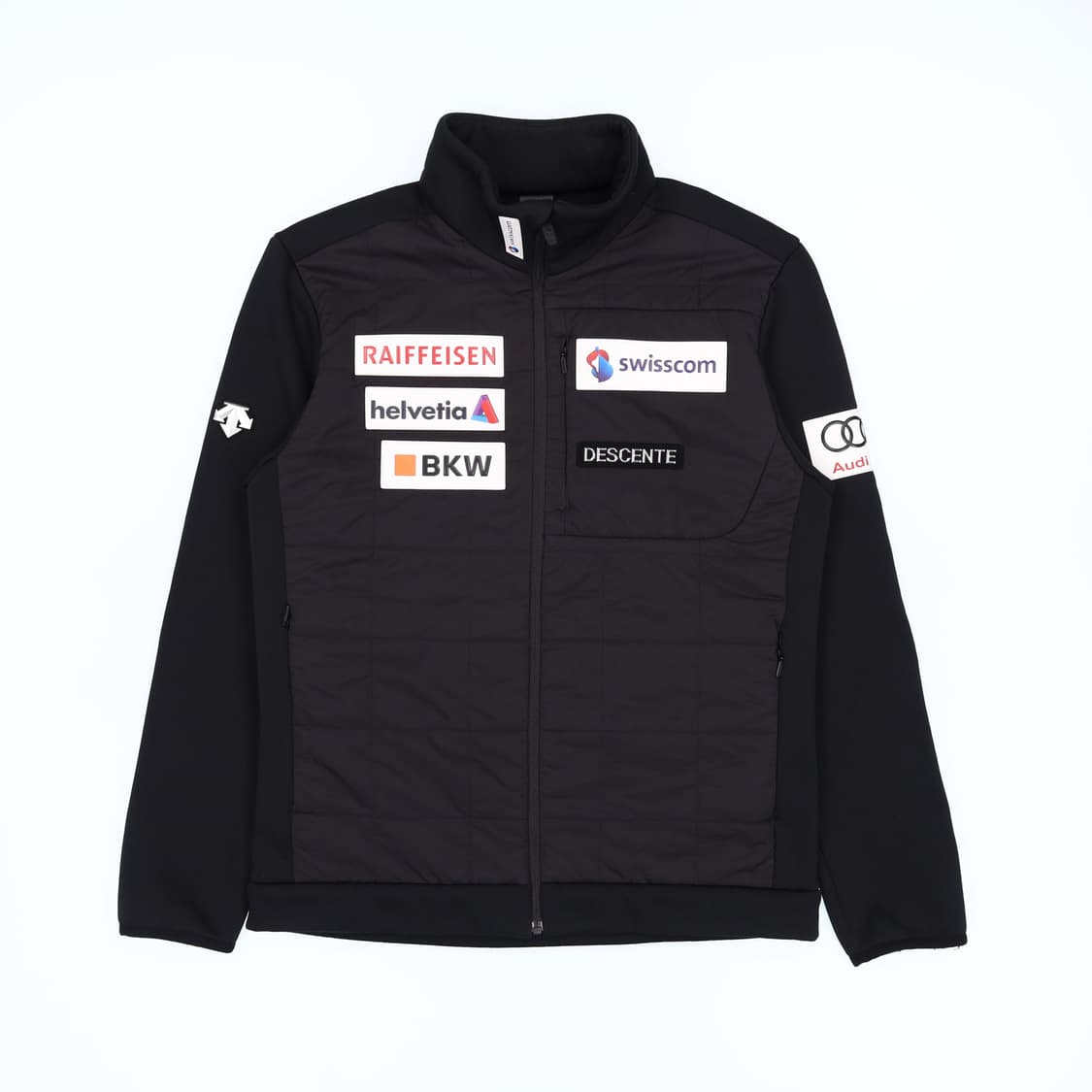 [100] 데상트 스위스 레플리카 하이브리드 플리스 패딩 자켓 N6888 상품이미지1