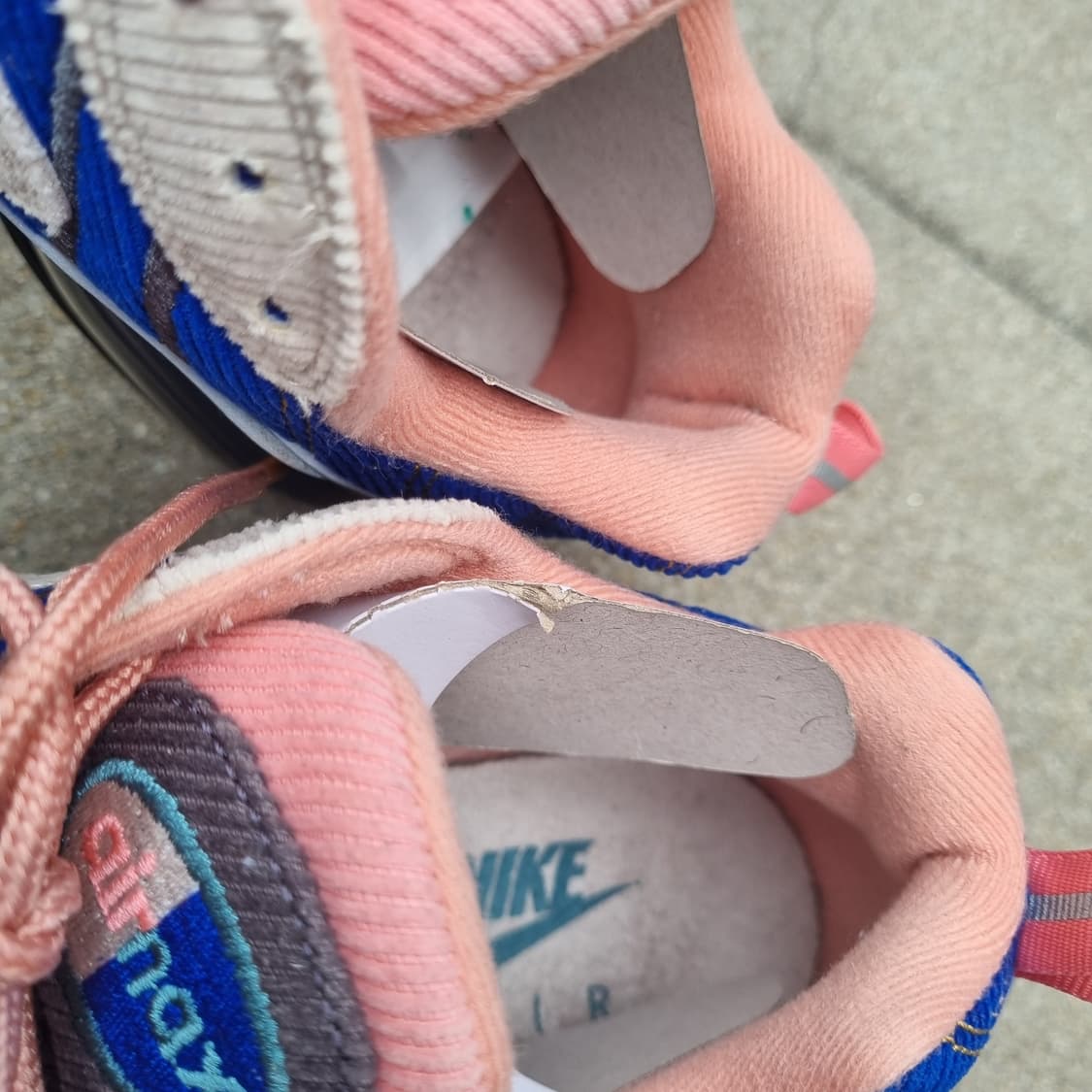 나이키 에어맥스98 코듀로이 데저트샌드 크X가격46만 크린토피아세탁완료 상품이미지9