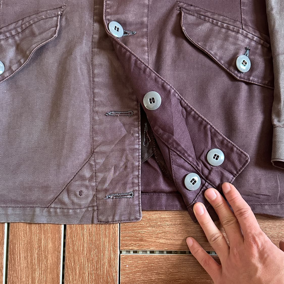 70’s Swedish army M-59 field jacket 상품이미지6