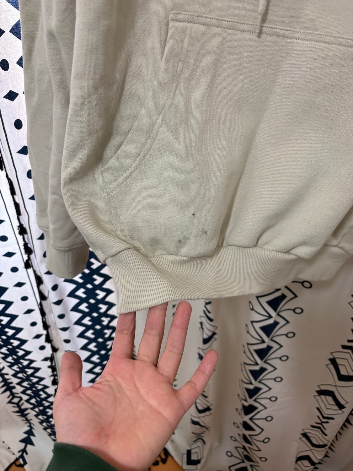 UVU Toscana Hoodie Ecru 상품이미지6