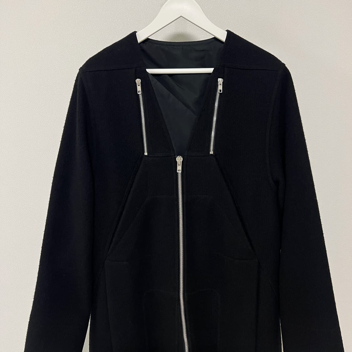 릭오웬스 15FW "SPHINX" 메인 컬렉션 울 코트 상품이미지4