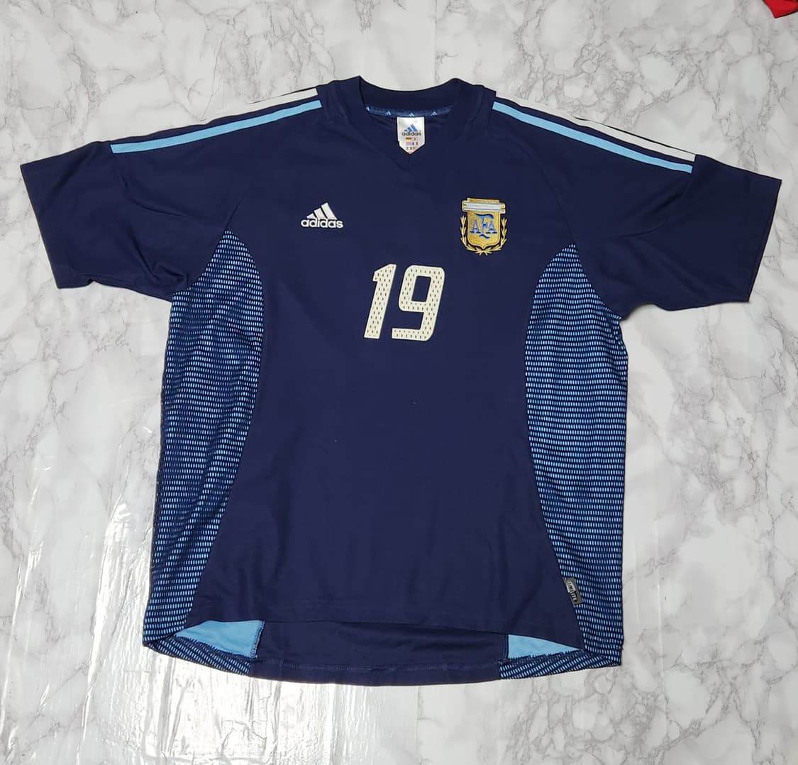 02-03 아디다스 아르헨티나 어웨이 유니폼 반팔No.19 CRESPO 상품이미지1