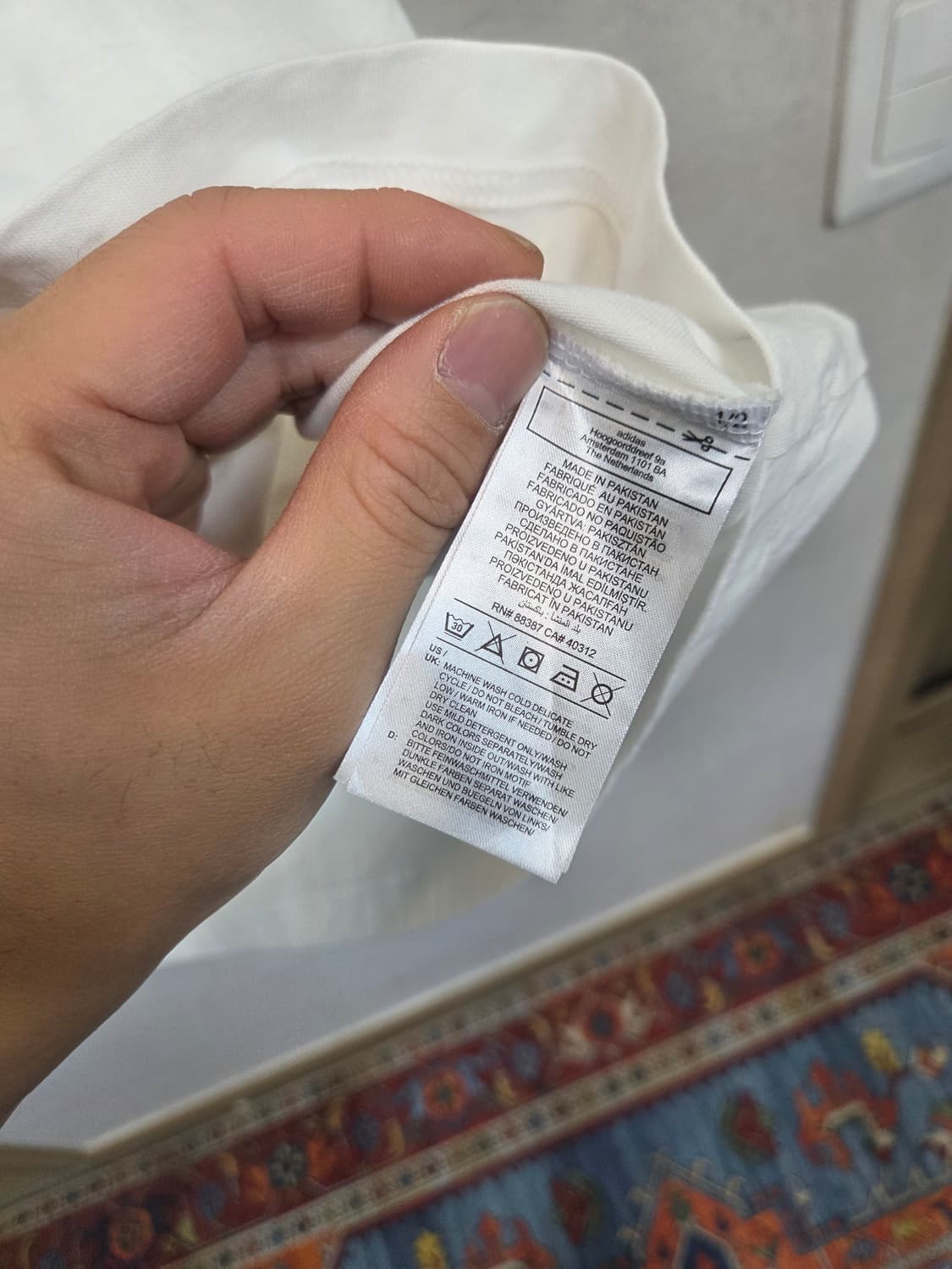 아디다스 아디컬러 클래식 삼선 링거반팔 xxl 상품이미지4