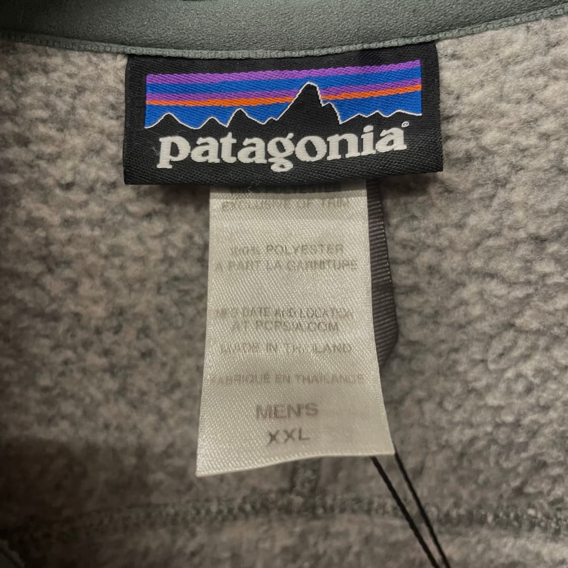 파타고니아 그레이 베터 스웨터 하프 집업 플리스 자켓 N290 상품이미지8