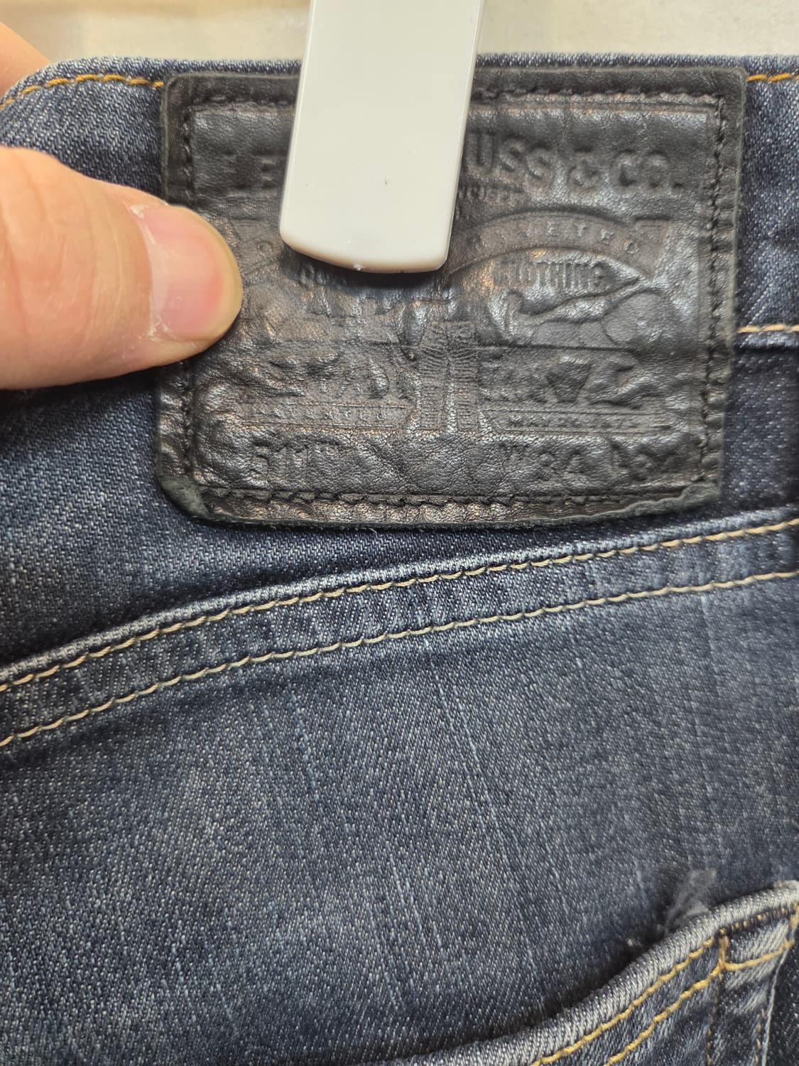 리바이스 511 빈티지워싱 데님팬츠 32 33 상품이미지3