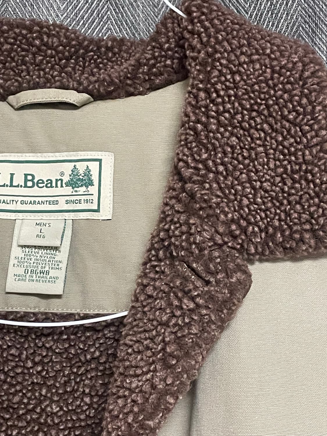 LL Bean 9OS 빈티지 Hunting Jacket 쉐르파 워크자켓 상품이미지3