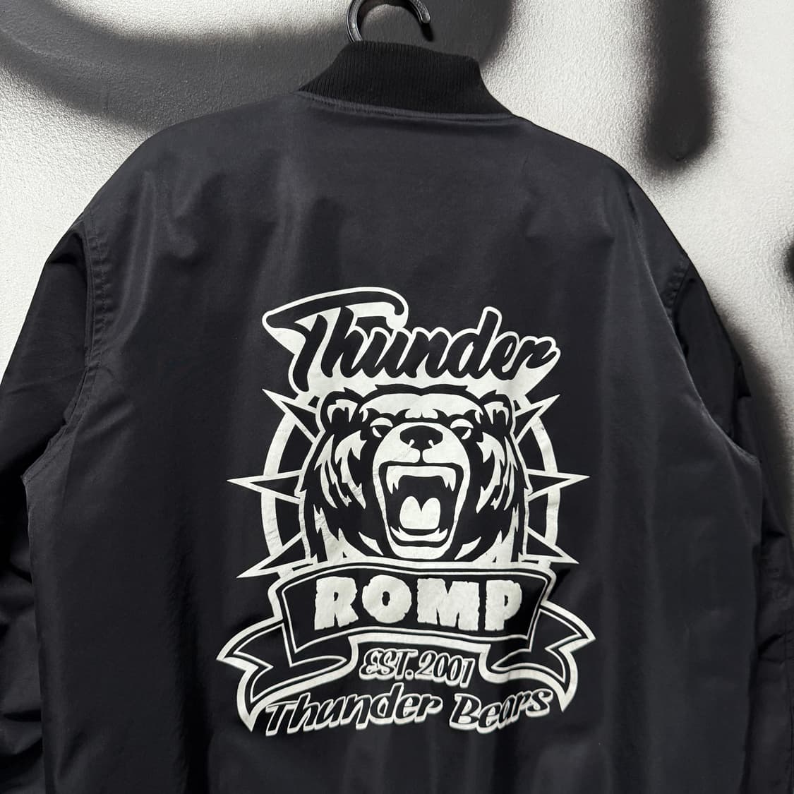 VTG 빈티지 멀티 패치 , 프린팅 봄버 자켓 상품이미지6