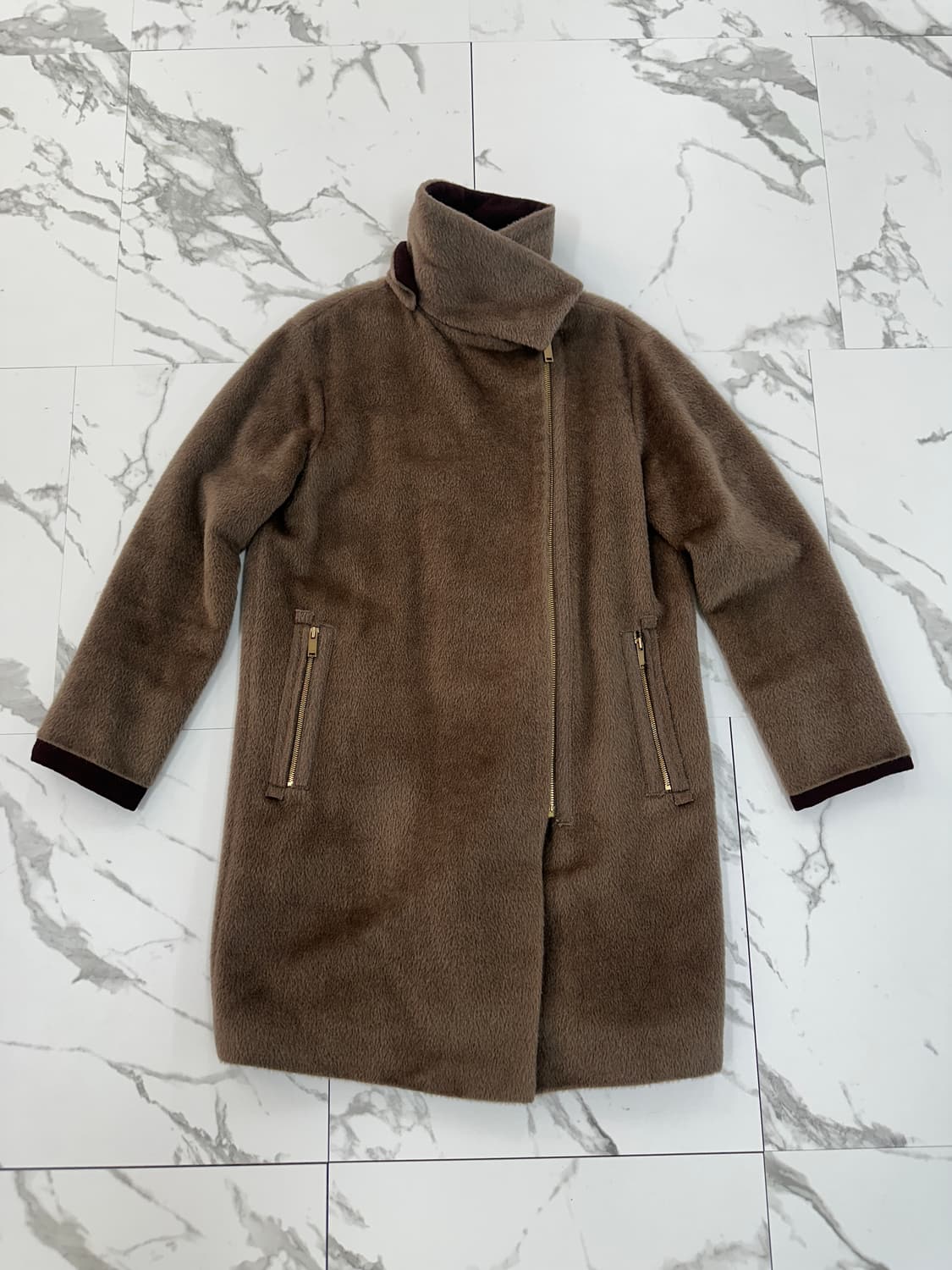 타임 피아첸자 집업 코트 상품이미지1