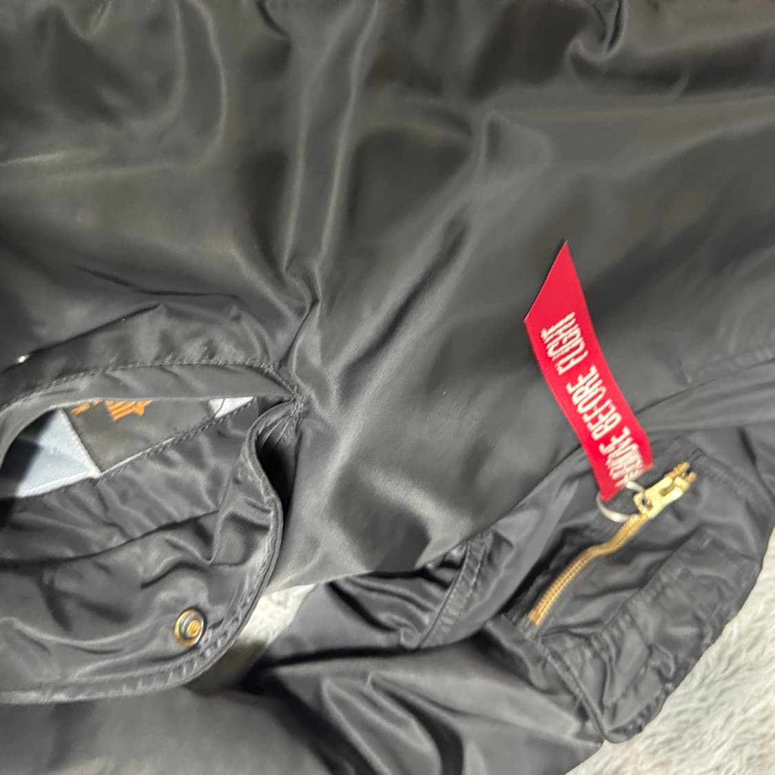 알파인더스트리 ma-1  M사이즈 상품이미지3