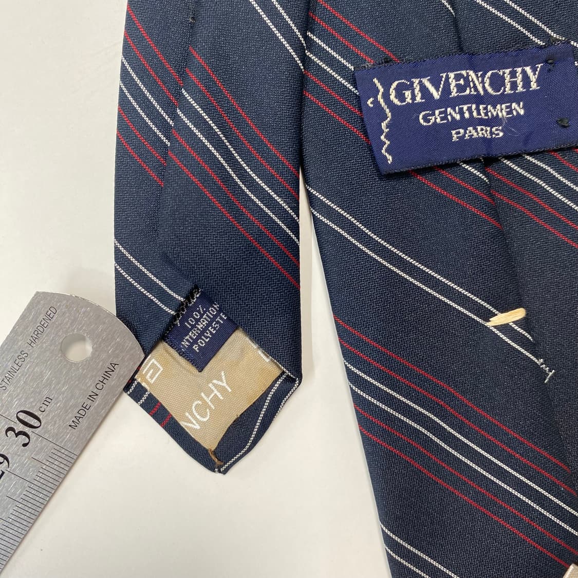 지방시 심플로고 정품 명품넥타이 (GIVENCHY) 7.7cm 상품이미지5