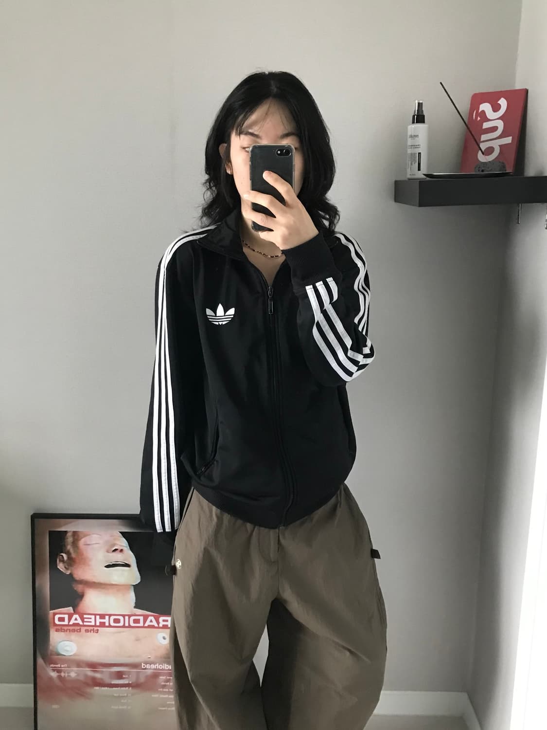 아디다스 파이어버드 블랙 트랙탑 져지 상품이미지3