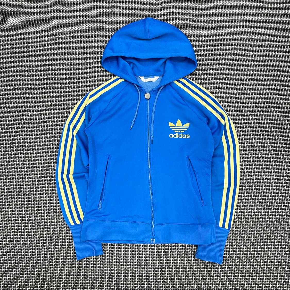 착샷O 아디다스 블루골드 후드져지 상품이미지1