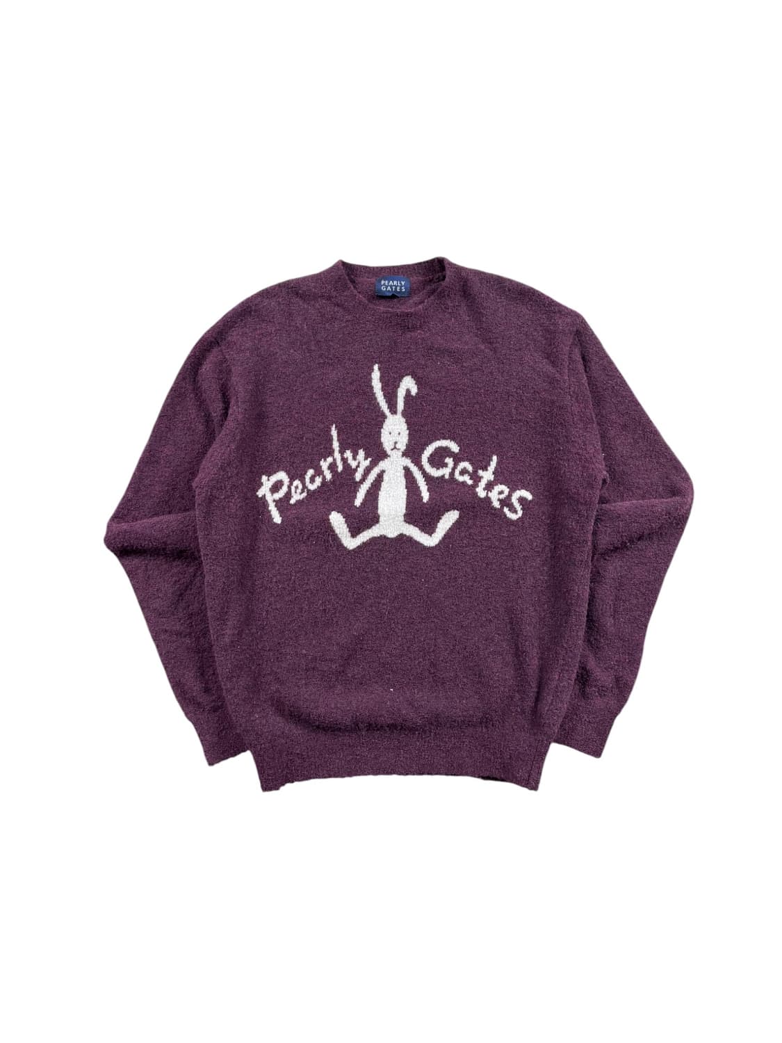 PEARLY GATES 토끼 그래픽 니트  상품이미지1