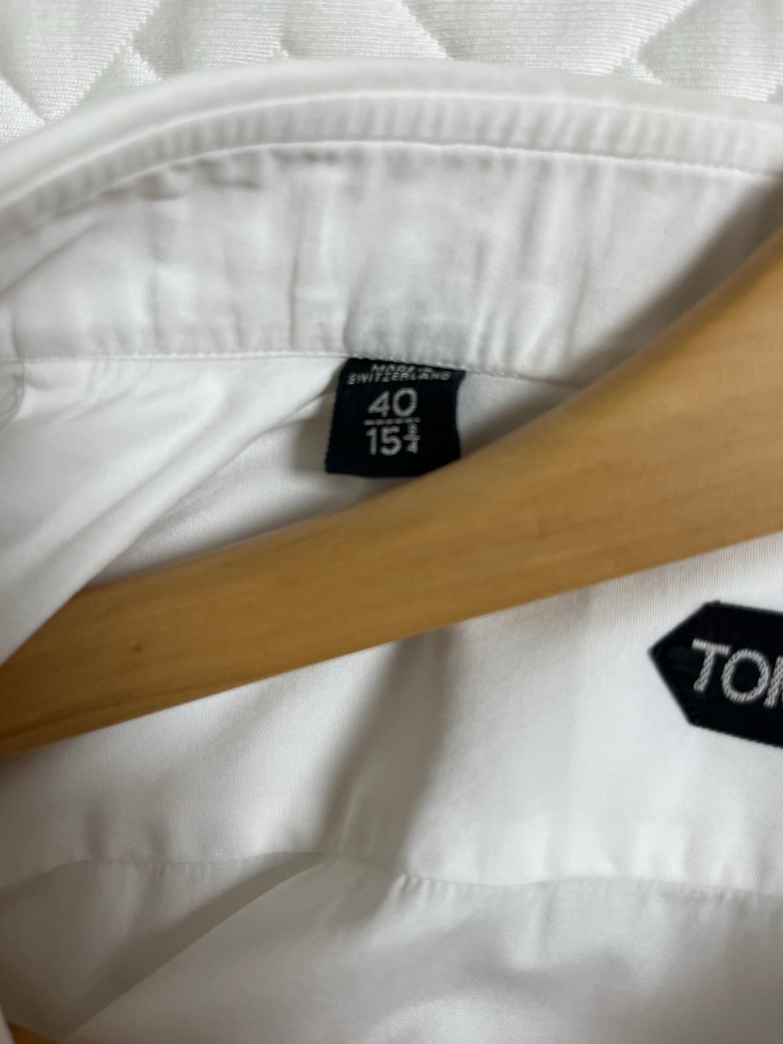 톰 포드 남성 흰색 셔츠 40/15 상품이미지3