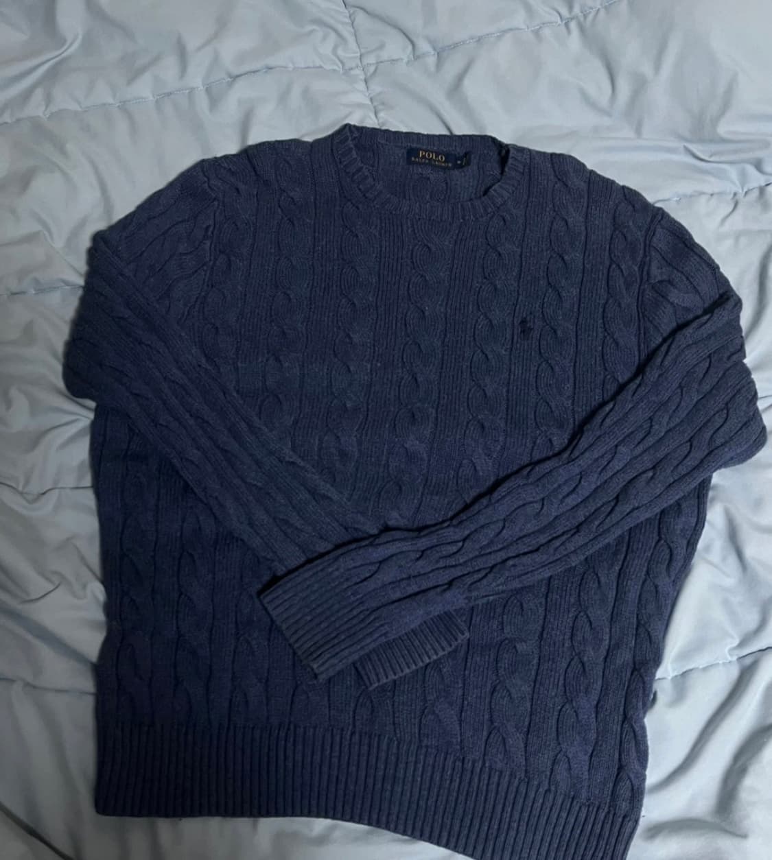 폴로 랄프로렌 케이블 니트 M사이즈 상품이미지1