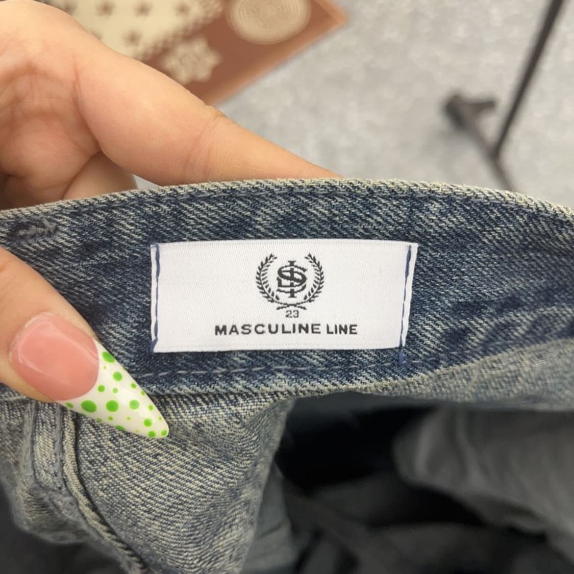 시도 올드스쿨 레트로 빈티지 워싱 데님팬츠 3 C09196 상품이미지6