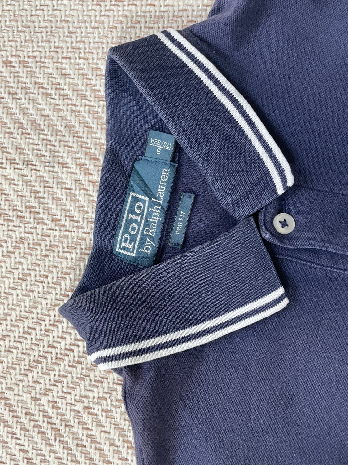 폴로랄프로렌 네이비 카라 반팔티셔츠 상품이미지4