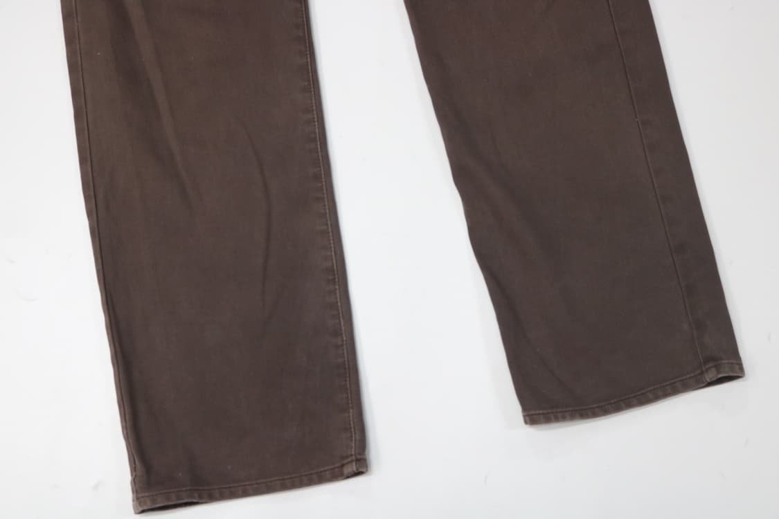 빔즈 빈티지 브라운 피케 코튼 팬츠  상품이미지4
