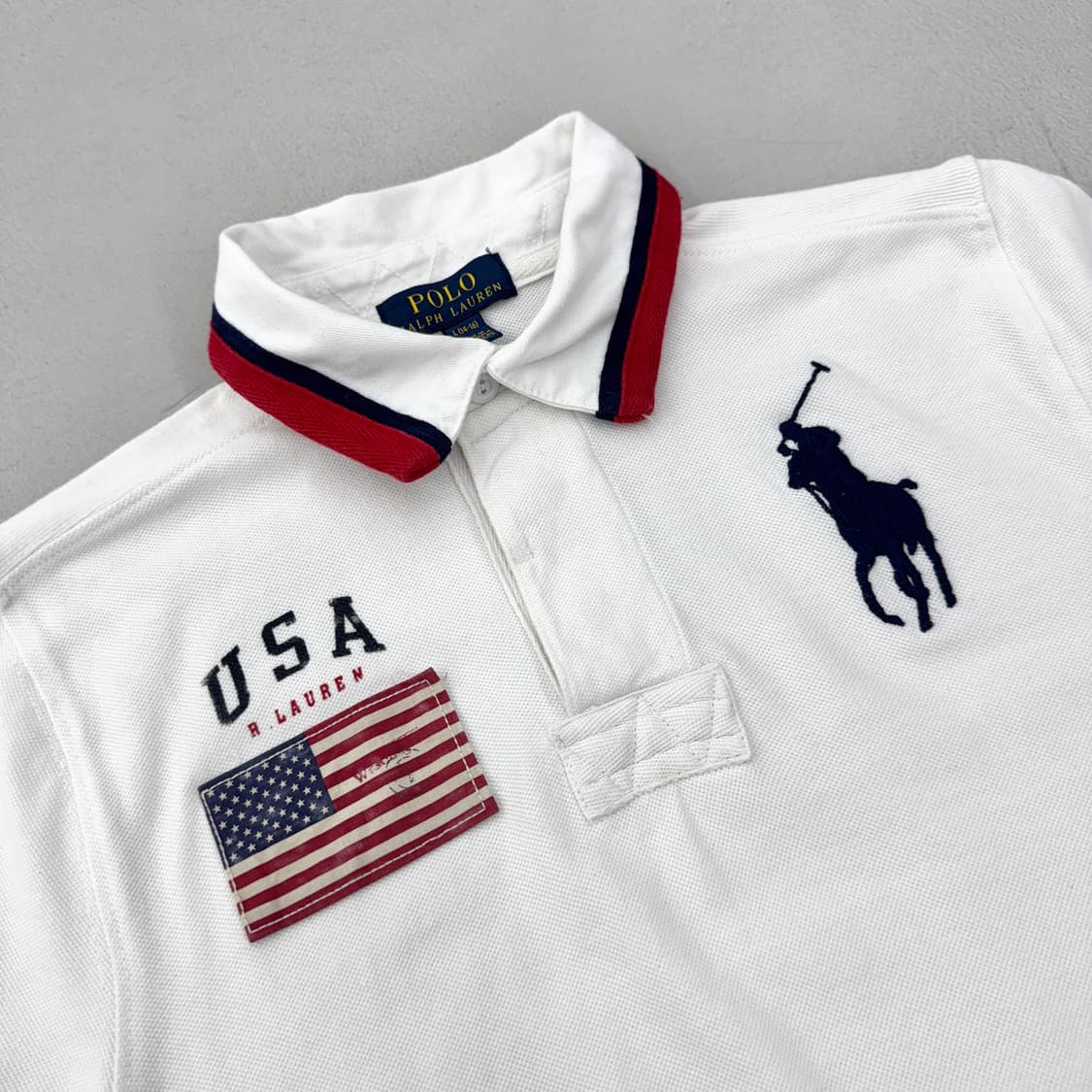 폴로 USA 치프키프 빅포니 딱붙 PK 반팔 티셔츠 상품이미지3