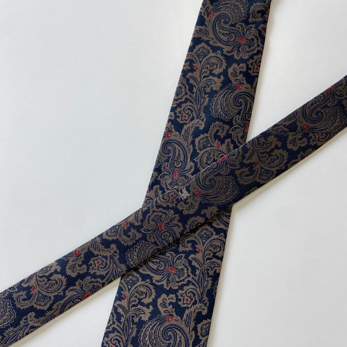 버버리 심플로고 페이즐리 명품 정품 넥타이 (Burberry) 상품이미지4