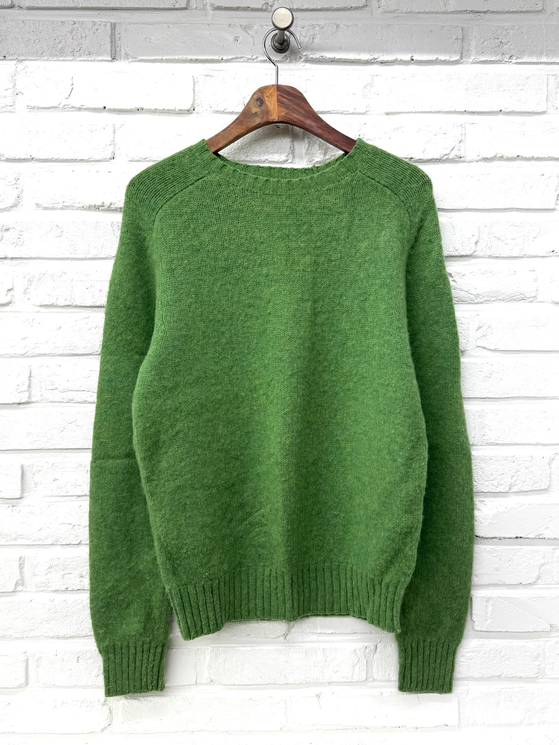 폴로 그린 암패치 니트  상품이미지3