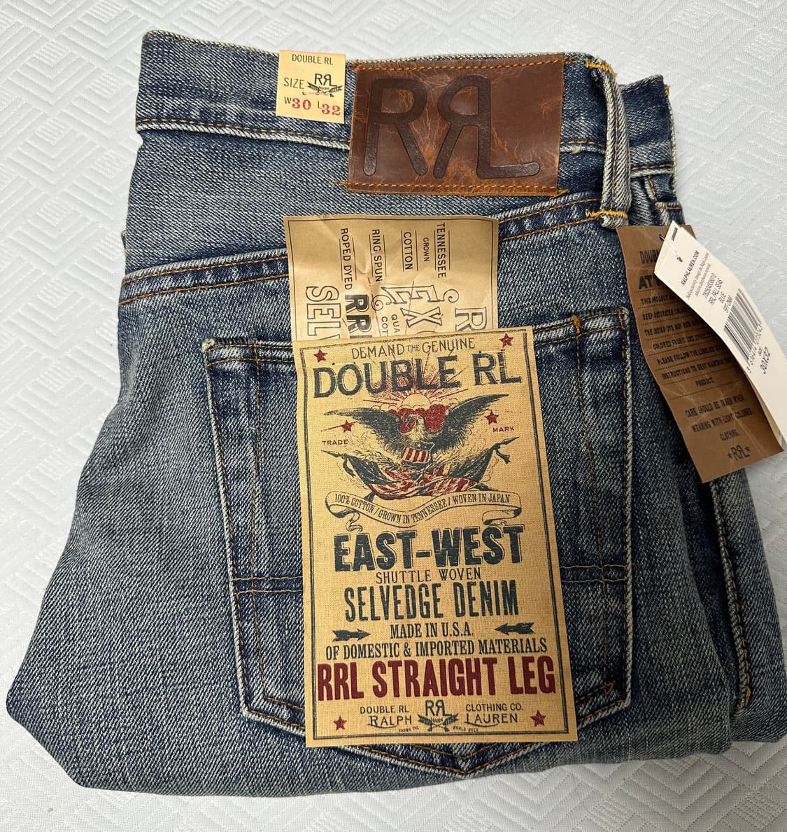 RRL 스트레이트핏 힐스뷰 30/32 상품이미지1