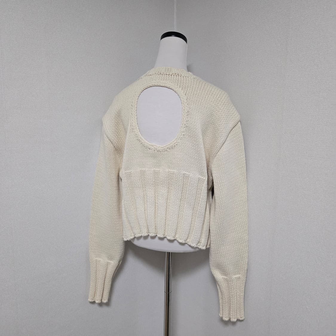 샵엠 백서클 코튼 니트 / 여성 니트/ 여자 니트 상품이미지7