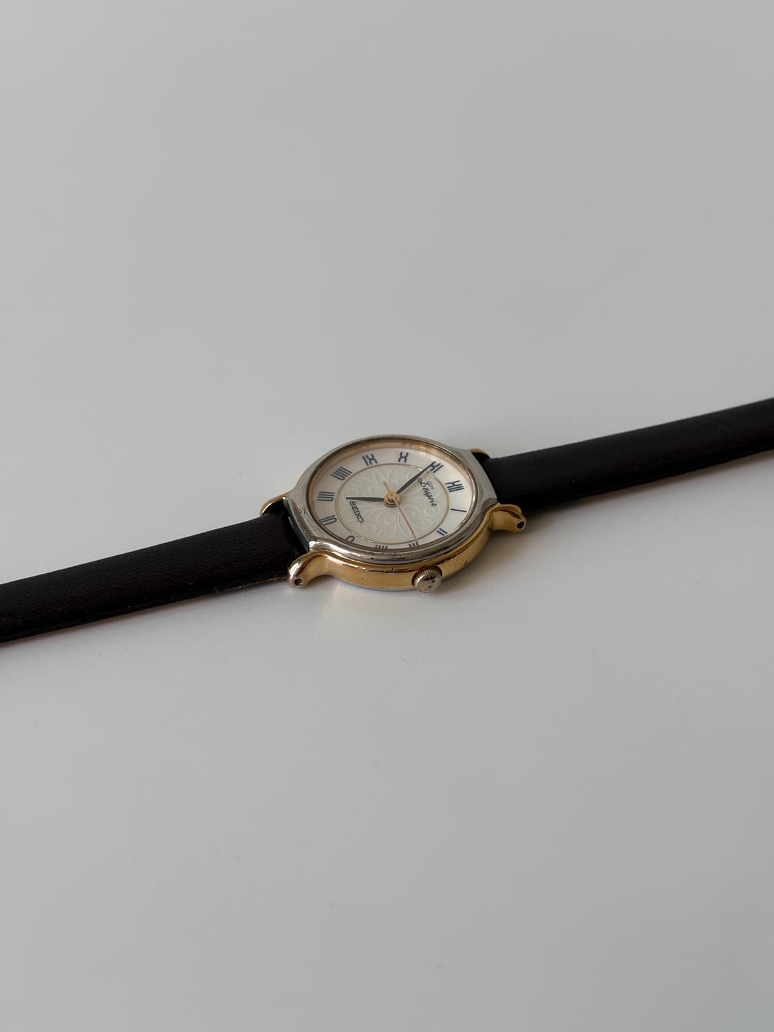 1990s Lespoir Silver Bezel Ladies Quartz 상품이미지4