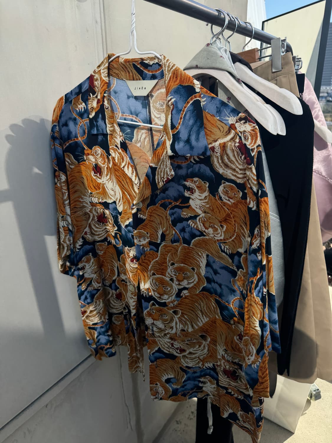 JieDa HUNDRED TIGER PANEL SHIRT S/S 상품이미지1