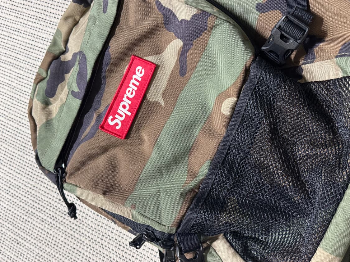 슈프림 15FW 컨투어 카모 우드랜드 백팩 상품이미지4